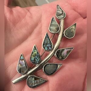 Vintage silver brooch